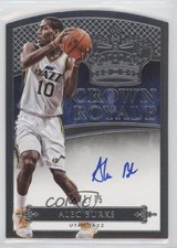 2014-15 Panini Preferred Crown Royale Auto 71/75 Alec Burks #178 Auto nd3