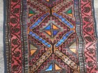 Authentic Vintage Turkish Rug,Geometric Adana Turkish Rug 1.7x2.6 Ft — photo 5