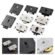 Garde-Robe Pulley Dessus Et Bas Rail Roue Porte Coulissante for Placards Tiroirs