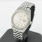 As-Is Men's Rolex OP Datejust 36mm Stainless Ref.1603 White Dial Watch W253781-1