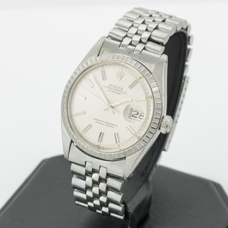 As Is Men's Rolex OP Datejust 36mm Stainless Ref.1603 White Dial Watch W253781 1