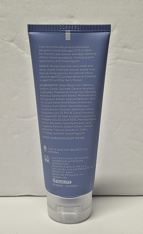 Nu Skin Nuskin ageLOC LumiSpa Treatment Cleanser Gel Acne 2.5fl oz