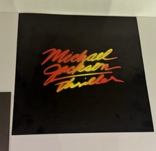 Michael Jackson - Thriller  Vinyl Record FIRST JAPANESE Press 1982 inc Booklet