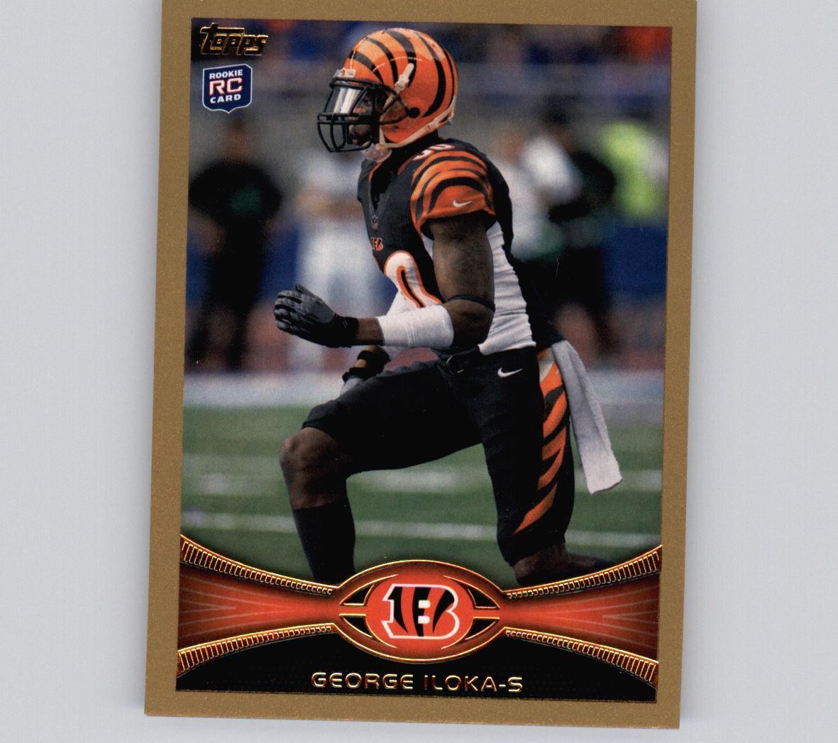 2012 Topps #206 George Iloka Gold #/2012