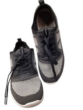 Vionic Lenora Women's Athletic Walking Shoes Sneakers Size 8 Black/White/Gray