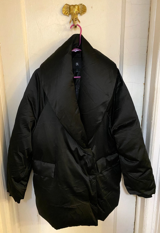 Banana Republic Lucila Satin Puffer Coat