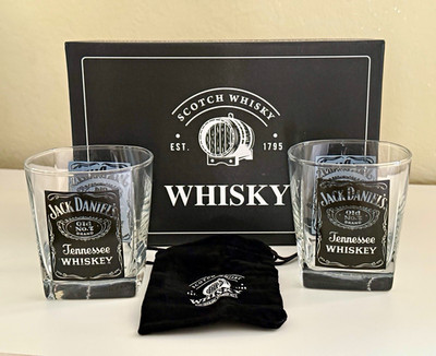 Jack Daniel s Old No.7 Tennessee Whiskey Gläser 2er Set mit Box