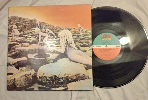 Led Zeppelin Houses of The Holy Vinyl Record Lp Warped Untested