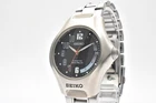 [EXC+5] SEIKO Kinetic Auto Relay 5J22-0A90 Vintage Watch Jorg Hysek Black Dial