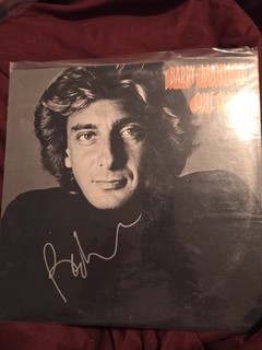 Barry Manilow Signed Autographed Album With COA