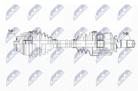 NTY Antriebswelle NPW-BM-139 FüR BMW Mini