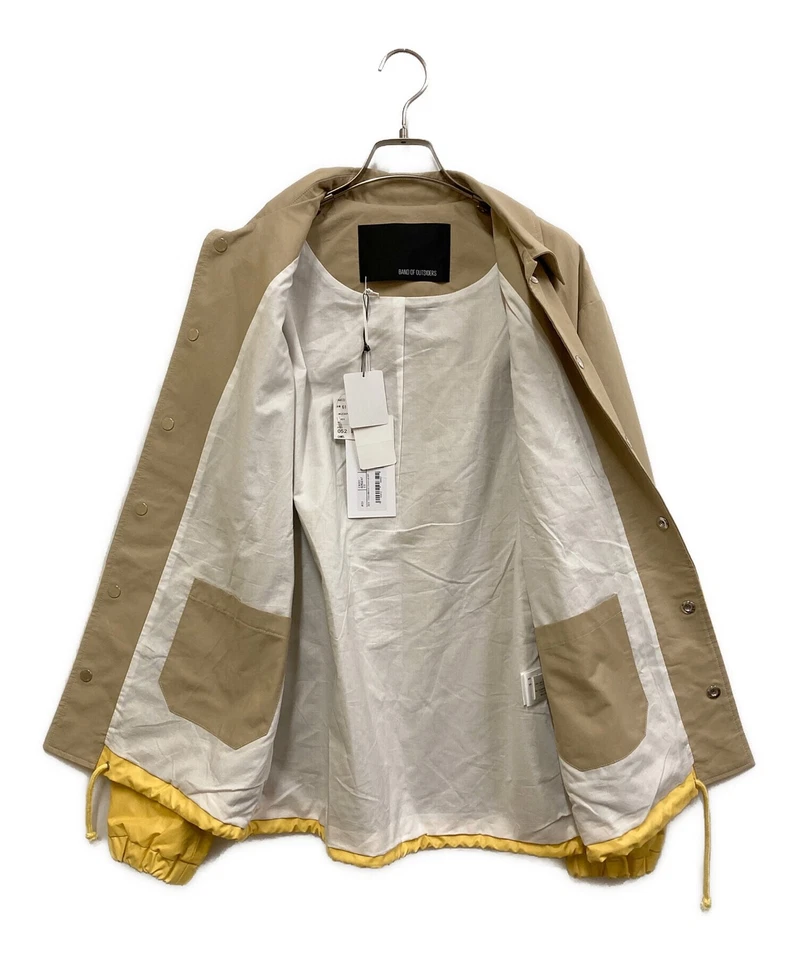 Band of Outsiders Blouson Size: S Camel Men BMLJK237001 - Image 3 of 4