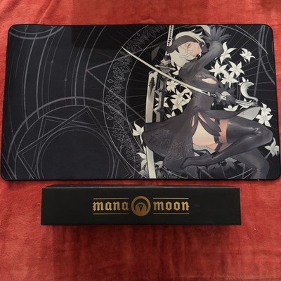 mana moon weight of the world deluxe playmat neir 2b amanda lapalme