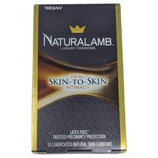 10 Pack Trojan Naturalamb Lubricated Lambskin Condoms Discontinued Rare 2028-29