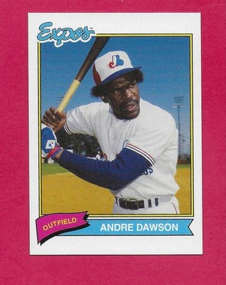 Andre Dawson Inserts/Parallels - YOU PICK - NRMT