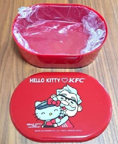 KFC Hello Kitty 40th Anniversary Kentucky Fried Chicken Lunch Box