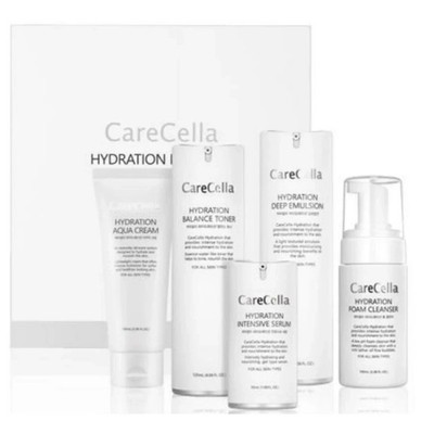 Carecella Hydration Basic Set   5-Piece Skincare K-Beauty / Tracking