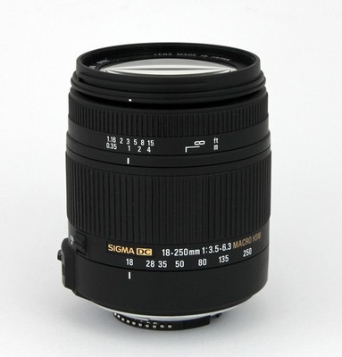 Sigma 18-250mm F/3,5-6,3 DC Makro OS HSM Objektiv für Nikon (883955)