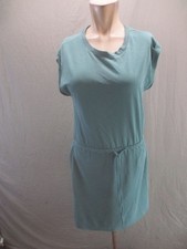 Lou&Grey Size XS Womens Green Belted Sleeveless Round Neck Casual Dress 083