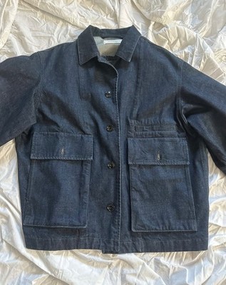 LEMAIRE Boxy Jacket Indigo Denim Size XL | eBay