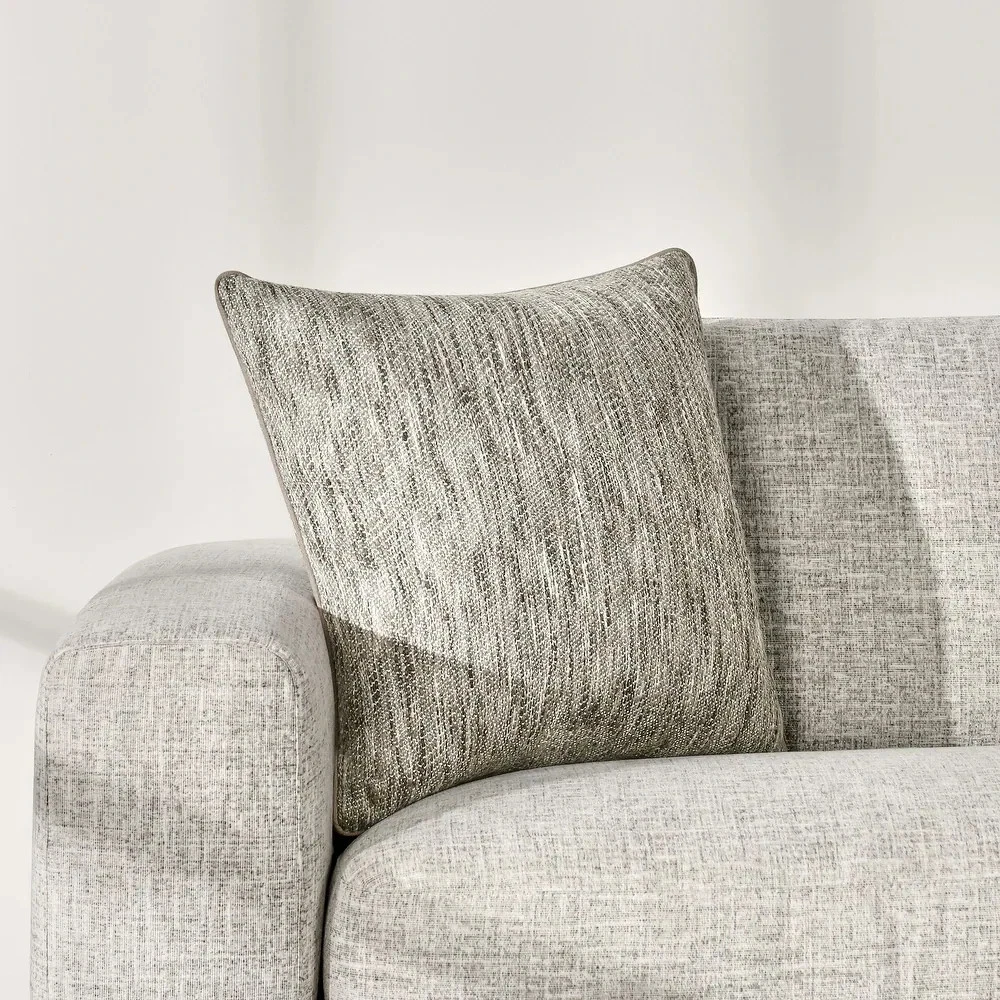 Villa by Classic Home Sharma Cotton Blend Throw Pillow - 22x22 - Beige