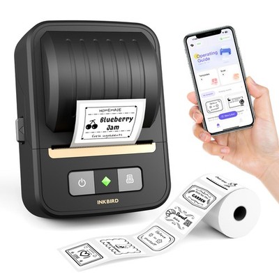 Wireless Labelling Machine Wireless Label Maker Machine Thermal Label Printer Sticker Printer ...