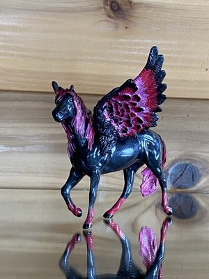 Custom Breyer Stablemate Smart Chic Pegasus Hand Painted OOAK