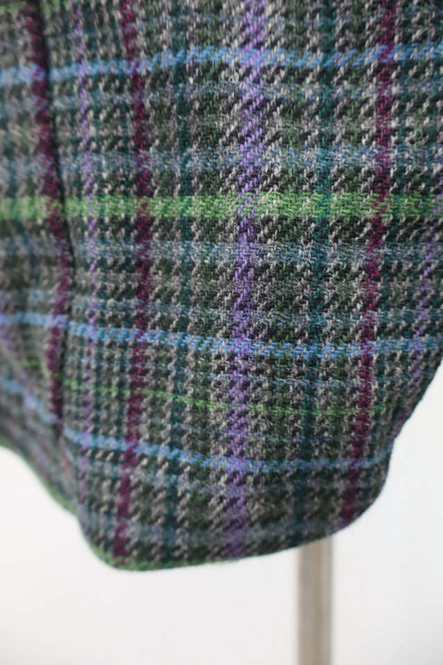 HUGO BOSS Chaqueta Americana Lana Hombre Talla 50 Casual Vintage Azul - Imagen 3 de 4