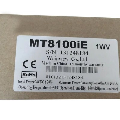 MT8100iE New Sealed Weintek HMI with 10.1'' TFT Display MT8100iE