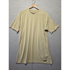 XGO Flame Retardant FR T Shirt Mens XL Khaki Made USA Military Tactical