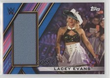 2020 Topps WWE Women's Division Superstar Mat Relics Blue 16/25 Lacey Evans 5m1