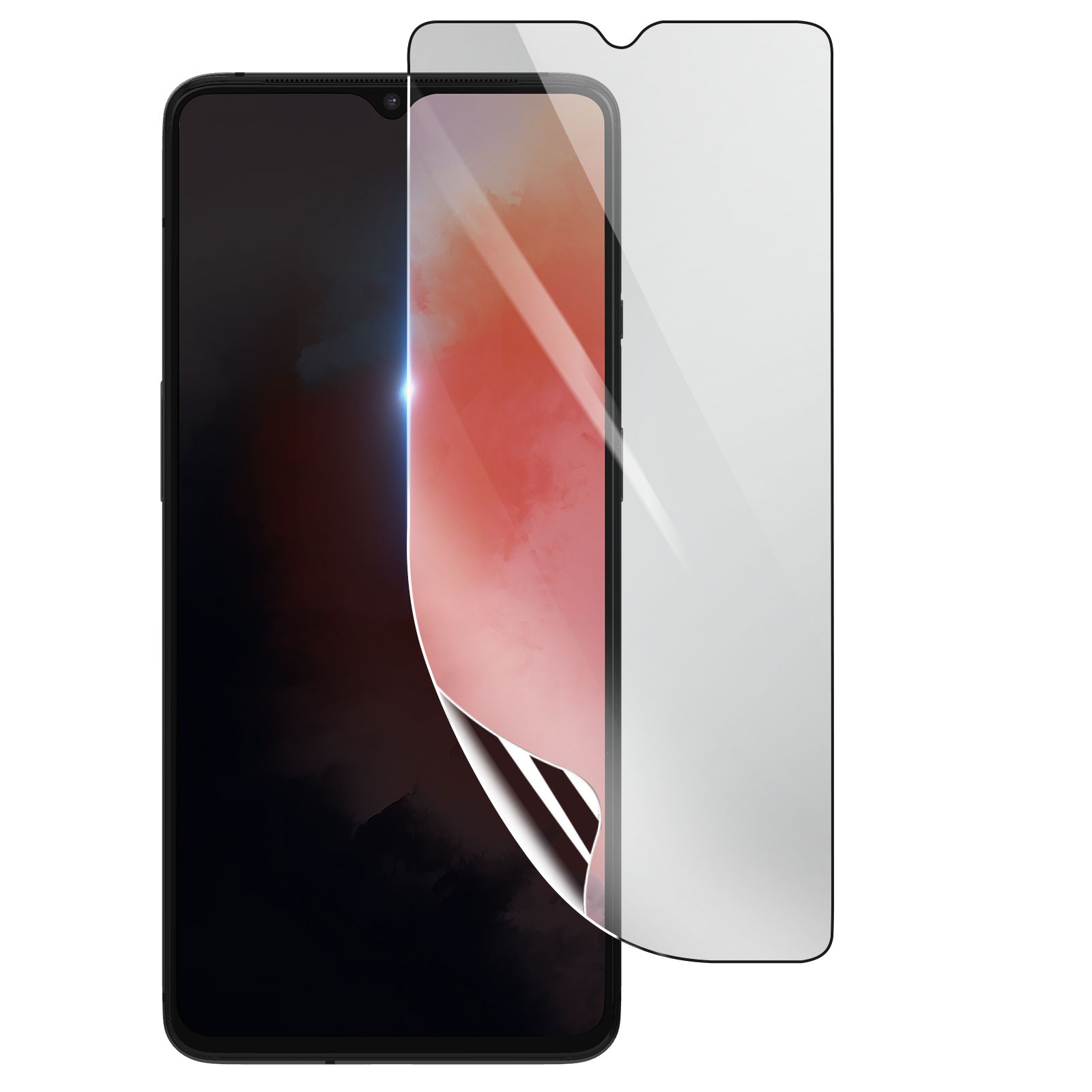 Film hydrogel antichoc 3mk transparent et film de protection OnePlus 7T
