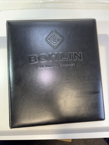 RARE LEATHER BOHLIN LIFESTYLE PORTFOLIO WITH PRICELIST (198a) - 第 1/8 張圖片