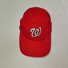 Washington Nationals MLB Genuine Merchandise Red Adjustable Baseball Cap Hat W