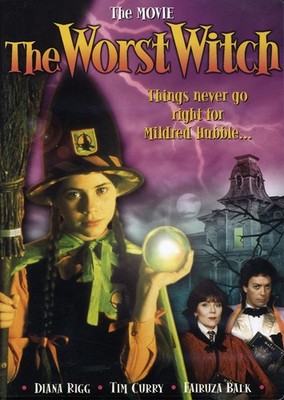 The Worst Witch (The Movie) TIM CURRY DIANA RIGG FAIRUZA BALK CULT halloween