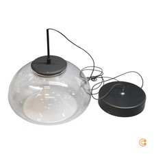 FABAS LUCE LED Hängeleuchte Pendelleuchte Brena transparent dimmbar CCT 1-flg