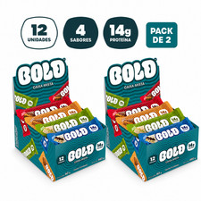 Bold Mixed Flavor Protein Bars Display Box, 480 g / 16.93 oz pack of 2