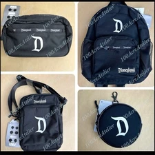Disney Parks Disneyland Resort Mini Backpack |Crossbody Black Bag Collection NWT
