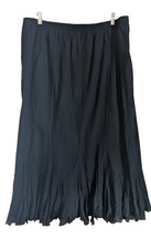 Boho Maxi Skirt 1X Comfy Flowing Tiered Peasant Cottagecore Whimsygoth Timeless