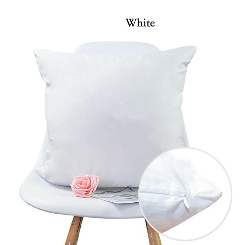 Colorful Plain Cotton Cushion Cover Pillow Case 12"16" 18" 20" 22" 24" 26" 28" - Picture 16 of 40