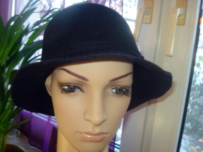 Ab 3 Hütten Versandkostenfrei. CHIC Vintage Damen ca. 54 schwarz