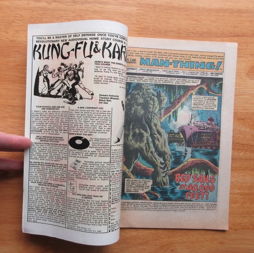 Lot of *6* MAN-THING (1974-75/1st Series): #11, 12, 13, 16, 17 (FN++), 14 (VF) - Picture 6 of 8