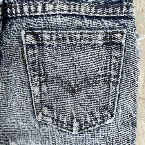 Vintage 80’s Levis Acid Washed Jeans Childrens 10 Regular - Picture 5 of 7
