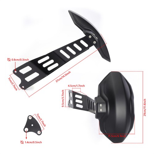 Rear Fender Mudguard Fairing Cowl For Honda REBEL CMX 250 300 500 1100 2017-2024 - Bild 3 von 12
