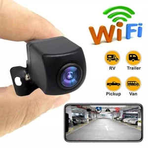170° WiFi Car Rear View Cam Backup Reverse Camera For Apple iPhone Android IOS