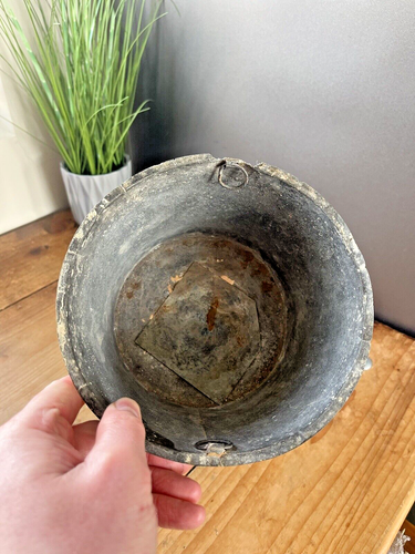 QUALITY ANTIQUE BRASS LIONS HEAD & PAW PLANTER JARDINIERE / CHAMPAGNE ICE BUCKET - Picture 18 of 21