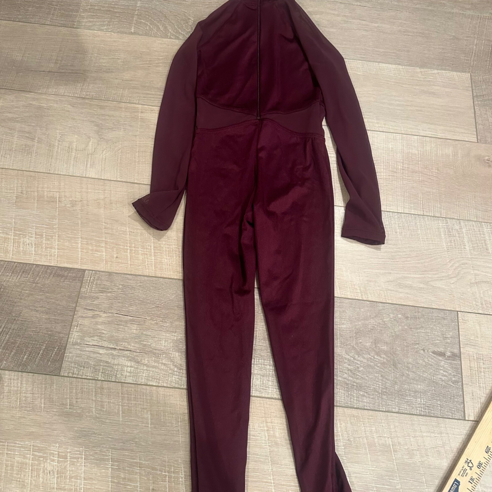 WEISSMAN INTERMEDIATE CHILD BURGUNDY RED DANCE CO… - image 5