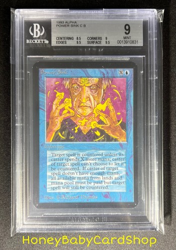 MTG Limited Edition Alpha 1993 Power Sink BGS 9.0 MINT Old School 93/94 - Picture 6 of 6