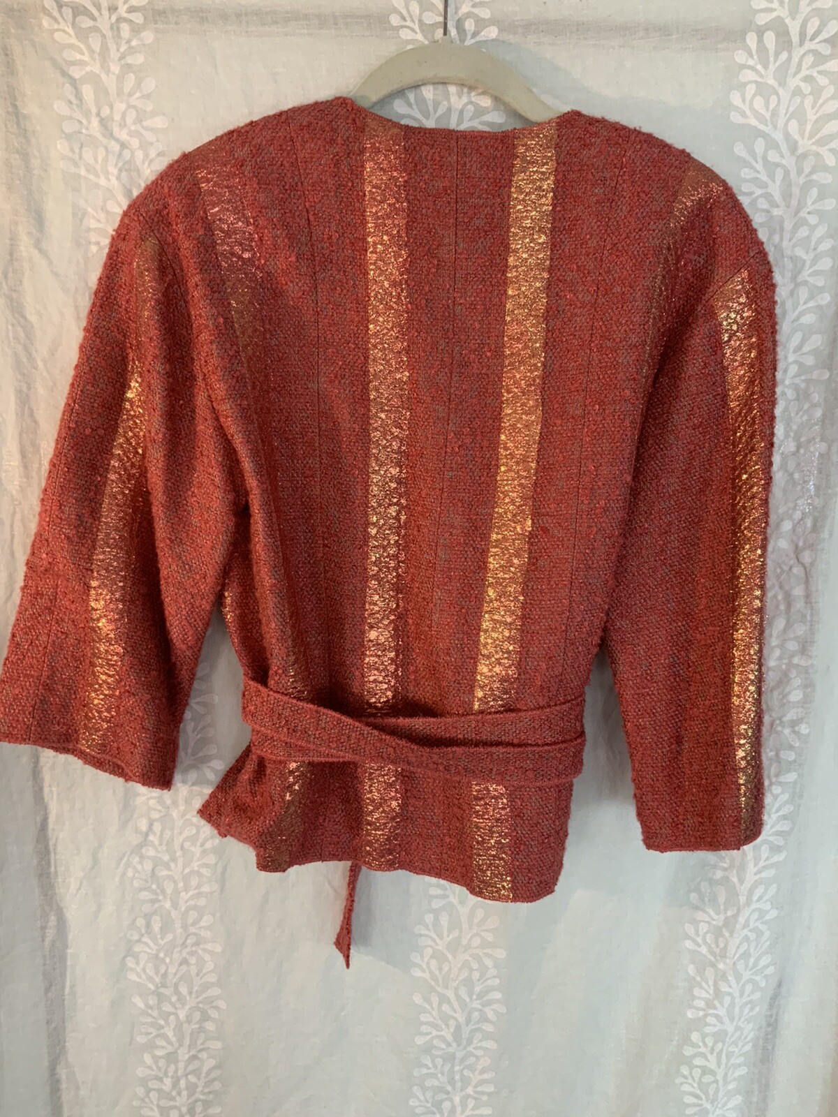 Authentic Chanel Jacket Iridescent Striping 99P 38 - image 8