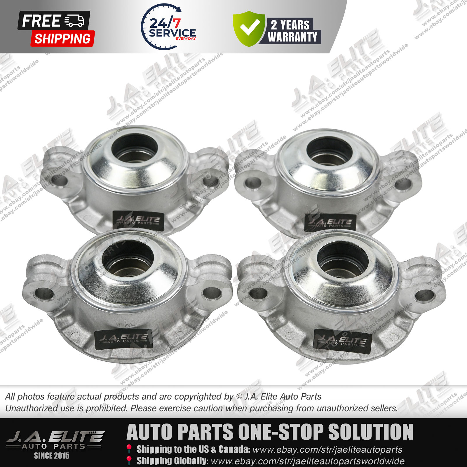4pcs Front Shock Absorber Stop Cap fit Ferrari 458 488 812 F12 California,250394